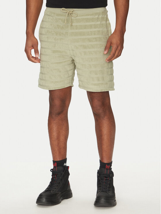 HUGO Szorty sportowe Dutowel 50535289 Zielony Relaxed Fit