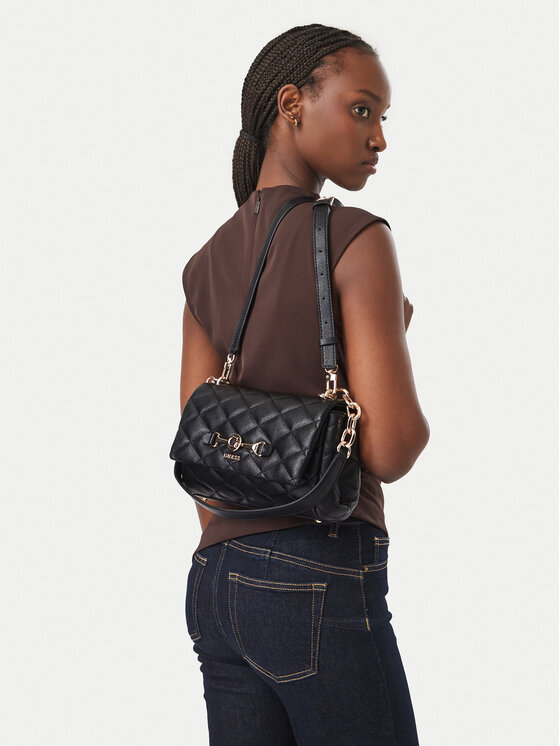 Guess Torebka Frances HWQG22 41190 Czarny
