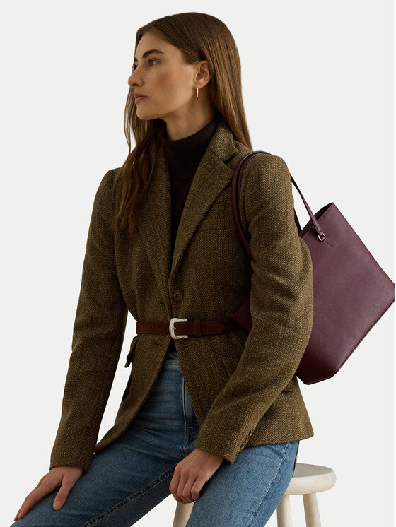 LAUREN RALPH LAUREN Torebka 431924351026 Bordowy