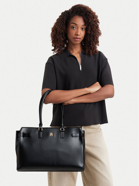 Tommy Hilfiger Torebka AW0AW19069 Czarny