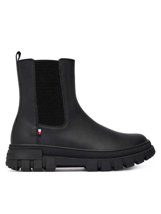 Tommy Hilfiger Botki T3X5-35295-1355 S Czarny