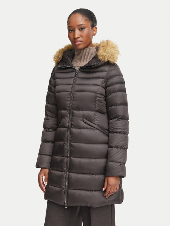 Hetregó Kurtka puchowa Salen 8R603KM 26WD02 Brązowy Slim Fit