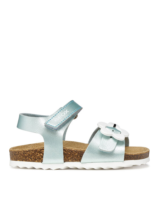 Geox Sandały B Sandal Chalki Girl B552RD 000NF C4070 S Błękitny