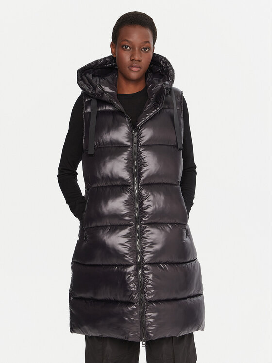Save The Duck Bezrękawnik D80302W LOVE21 Czarny Regular Fit