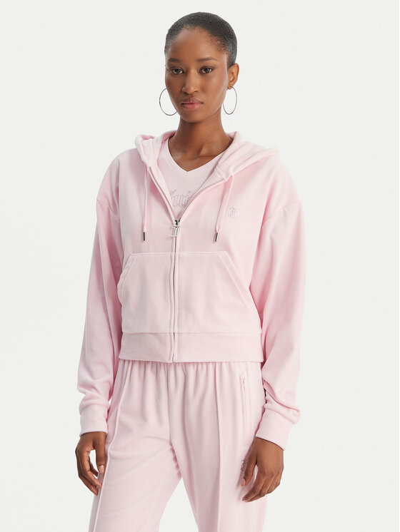 Juicy Couture Bluza Iccle JCWAS126304 Różowy Oversize
