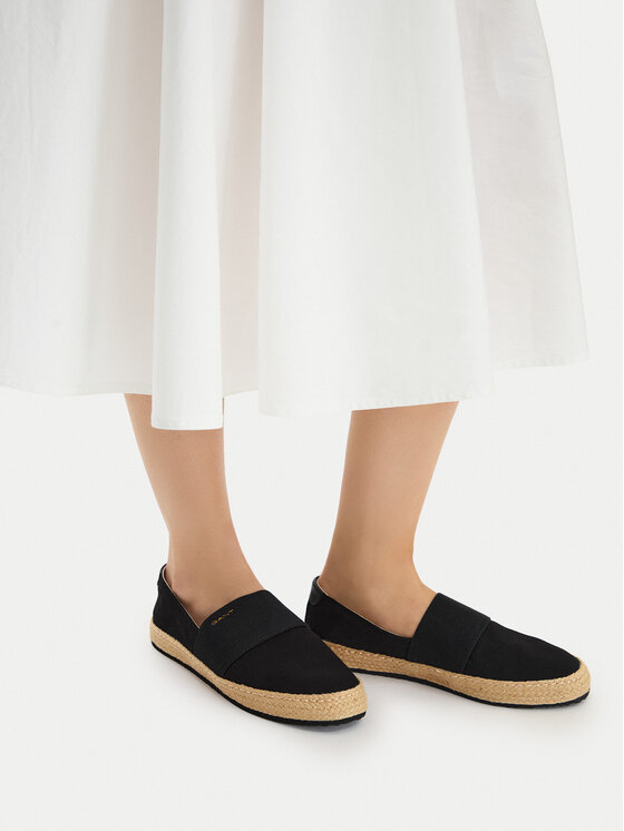 Gant Espadryle 32568323 Czarny