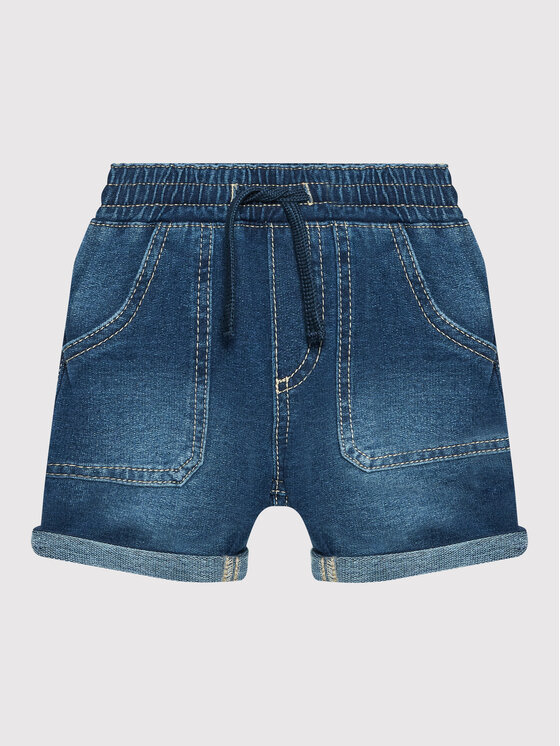 United Colors Of Benetton Szorty jeansowe 4BAY59GD0 Granatowy Regular Fit