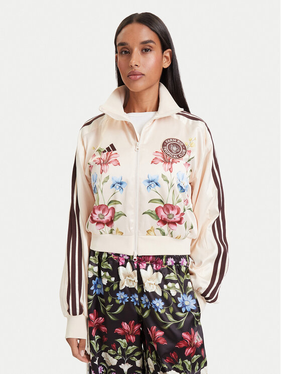 adidas Bluza Adidas X Farm Rio Premium KZ5539 Kremowy Regular Fit
