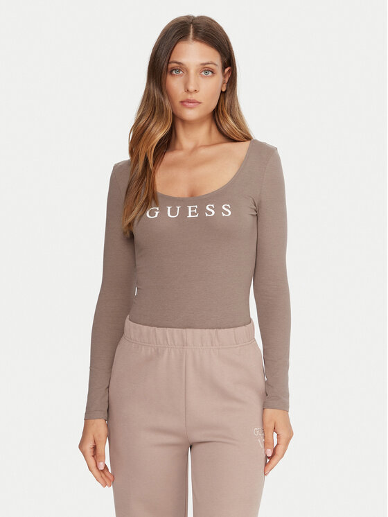 Guess Body O5RM08 KBBU1 Beżowy Regular Fit