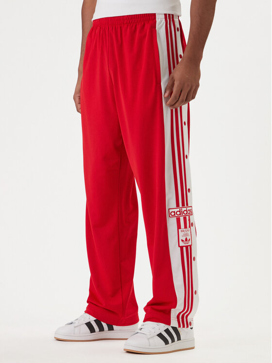 adidas Spodnie dresowe Adibreak Classic KD4093 Czerwony Regular Fit