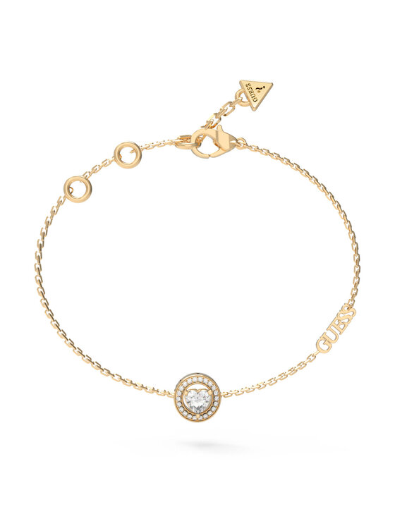 Guess Bransoletka JUBB0466 8JW Złoty