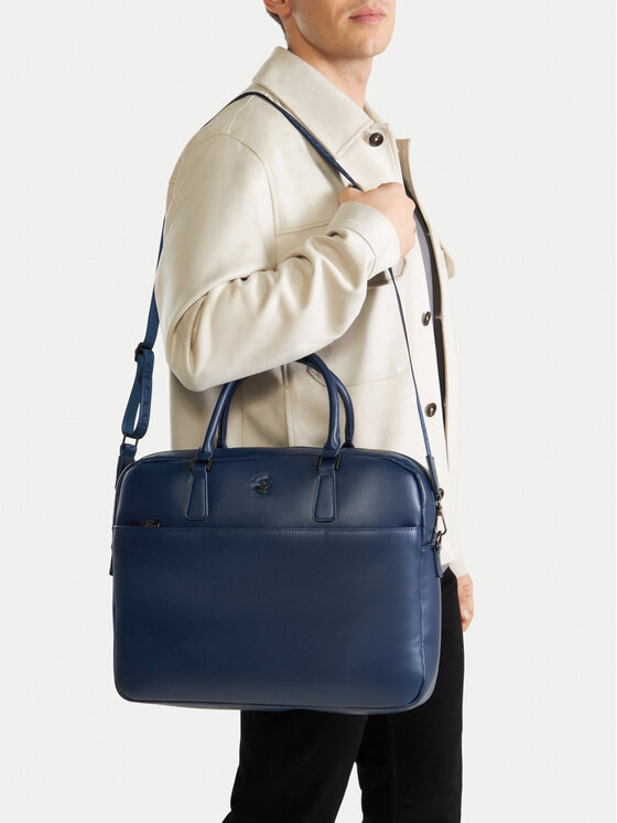 Beverly Hills Polo Club Torba na laptopa CWBEO-BHPC-L-016-07. Granatowy