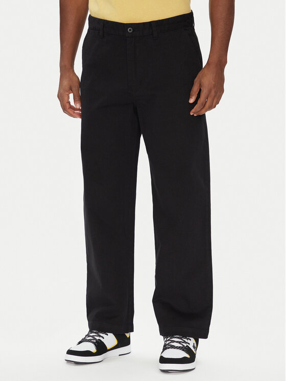 DC Shoes Chinosy Worker Baggy ADYNP03097 Czarny Baggy Fit