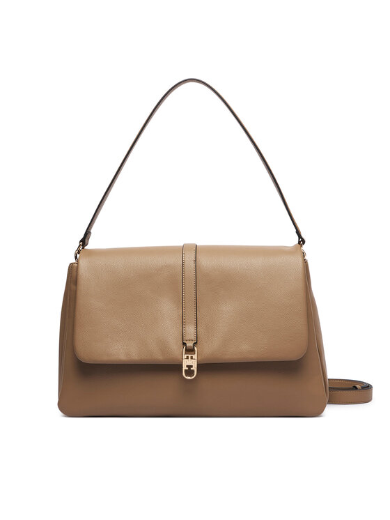 Tommy Hilfiger Torebka Th Libre Satchel AW0AW19197 Beżowy