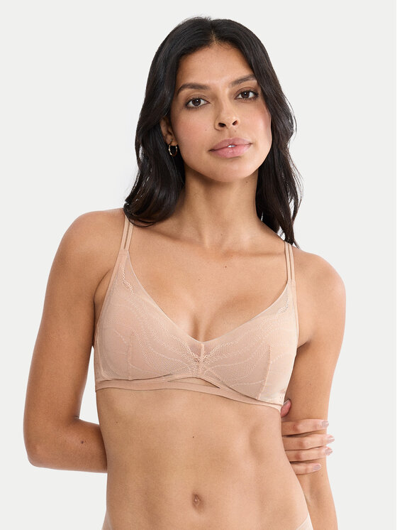 Triumph Biustonosz push-up Breathe & Lift Smart10226602 Beżowy