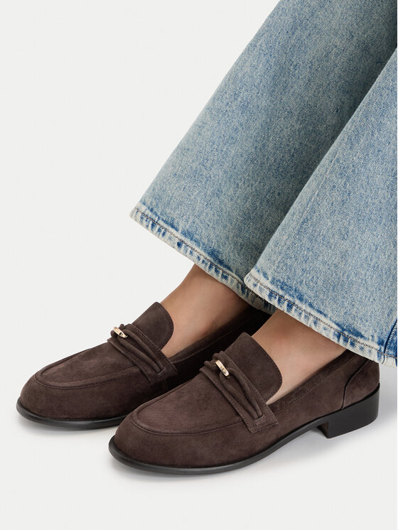 MEXX Loafersy EO-WS1164-04 Brązowy ciemny