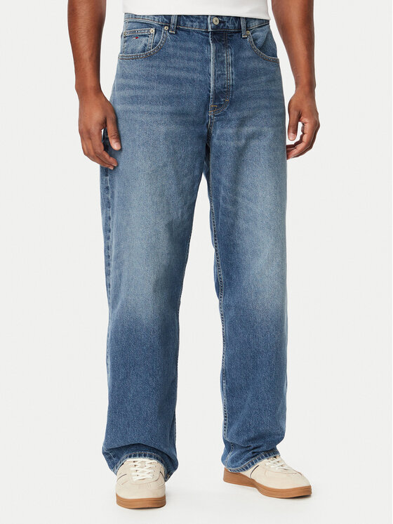 Tommy Jeans Jeansy Jaimie DM0DM23306 Niebieski Loose Fit