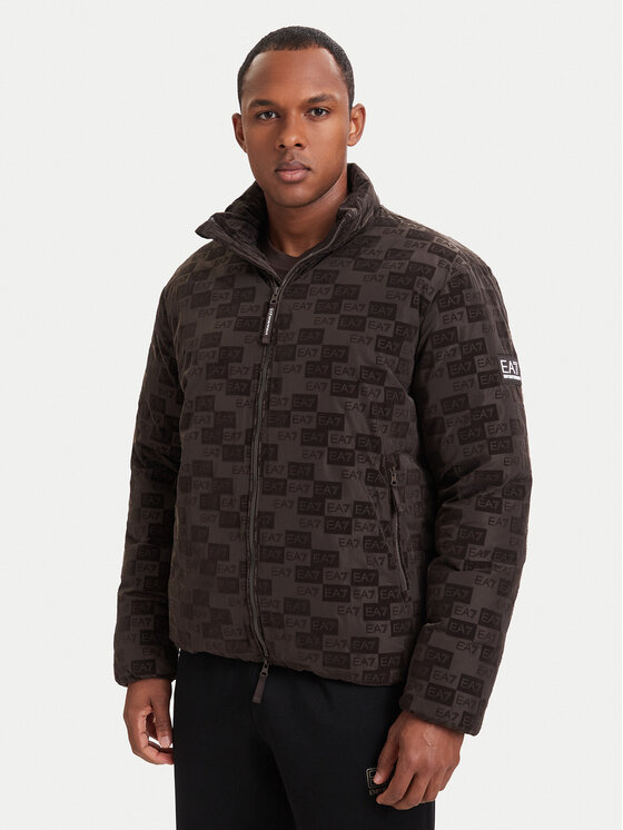 EA7 Emporio Armani Kurtka zimowa 7M002389 AF26931 U6027 Brązowy Regular Fit