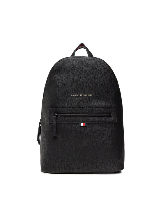 Tommy Hilfiger Plecak Essential Pu Backpack AM0AM09503 Czarny