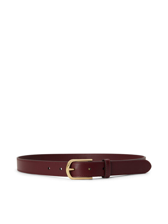 LAUREN RALPH LAUREN Pasek 412P15694005 Bordowy