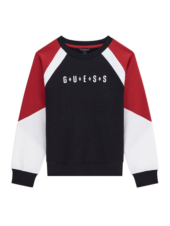 Guess Bluza L6BQ02 K5917 Czarny Oversize