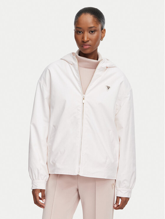 Guess Kurtka przejściowa V6YL11 W2871 Różowy jasny Regular Fit