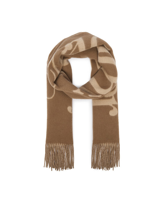Tommy Hilfiger Szalik AW0AW19123 Beżowy ciemny