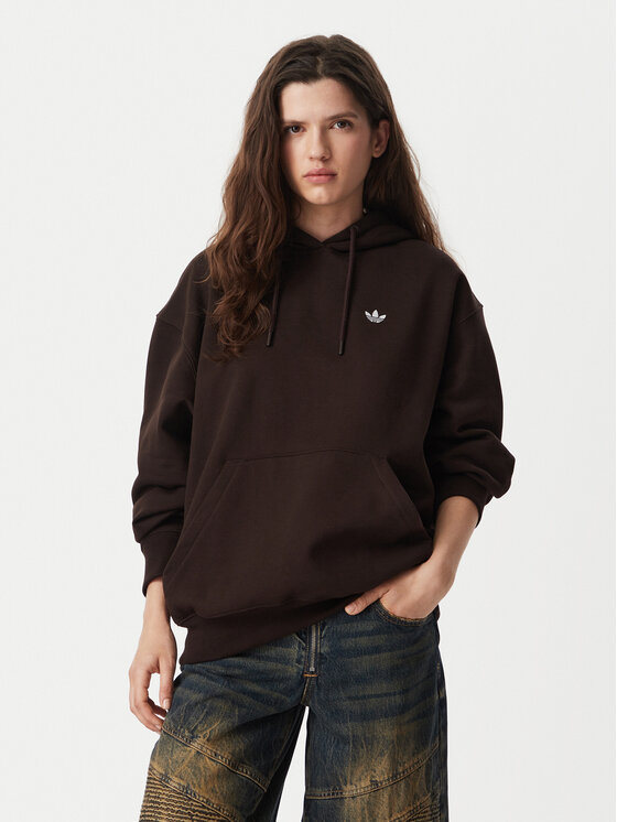 adidas Bluza Ess Os LH4724 Brązowy Regular Fit