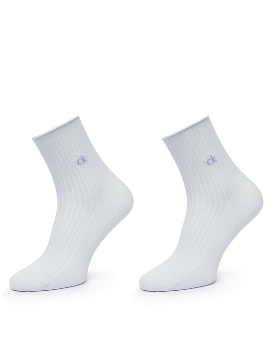Calvin Klein Skarpety długie 701229681 Niebieski jasny