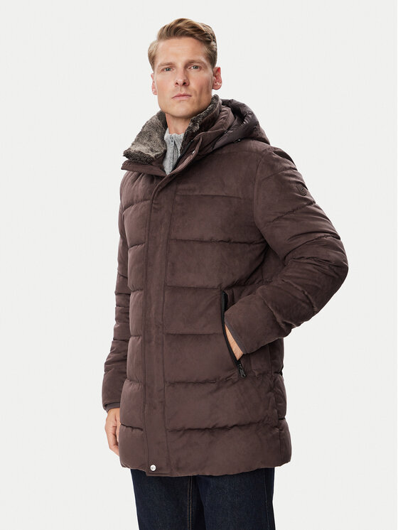 Milestone Kurtka zimowa MSLukas 630372 11445 Brązowy ciemny Regular Fit