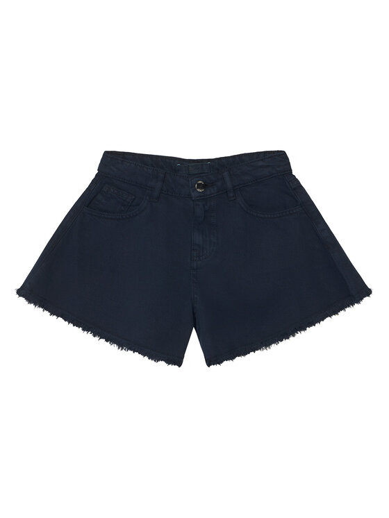 Guess Szorty jeansowe J6RD11 WH1T0 Granatowy Regular Fit
