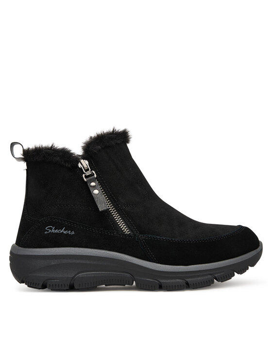 Skechers Botki Easy Going 167862/BLK Czarny