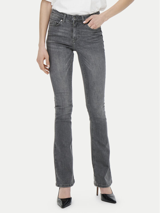 ONLY Jeansy Blush 15233721 Szary Flared Fit