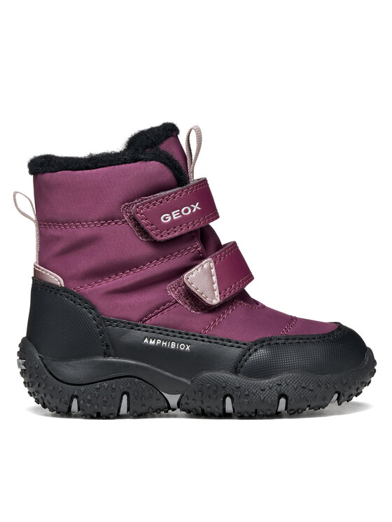 Geox Śniegowce B Baltic Girl B Abx B4654C 0FU54 C8244 M Fioletowy