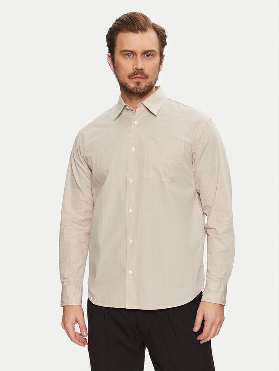 Jack & Jones Koszula Cody 12269802 Szary Relaxed Fit