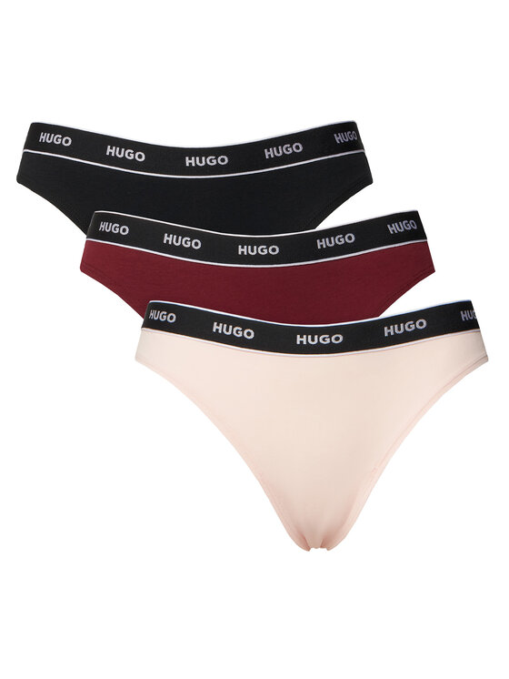 HUGO Komplet stringów 50545680 Kolorowy