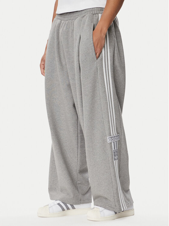 adidas Spodnie dresowe Adibreak KQ8860 Szary Loose Fit