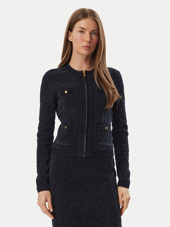 Marciano Guess Kardigan G6BR09 Z1548 Granatowy Regular Fit