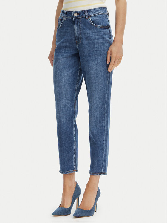 Fracomina Jeansy FP26SVD005D45093 Niebieski Mom Fit