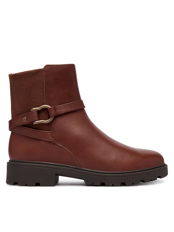 Clarks Botki Code L Bay 26327157 Brązowy