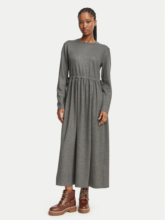 Weekend Max Mara Sukienka codzienna Vettura 2625626052 Szary Regular Fit