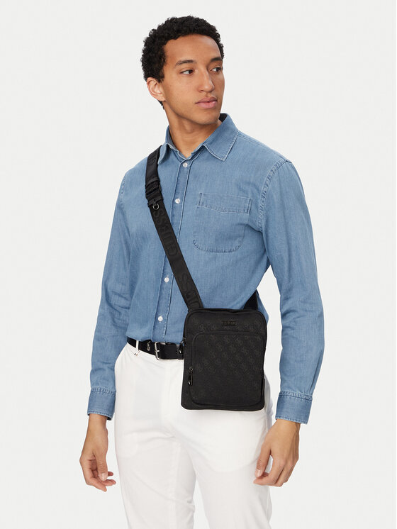 Guess Saszetka HMBOII P6223 Czarny