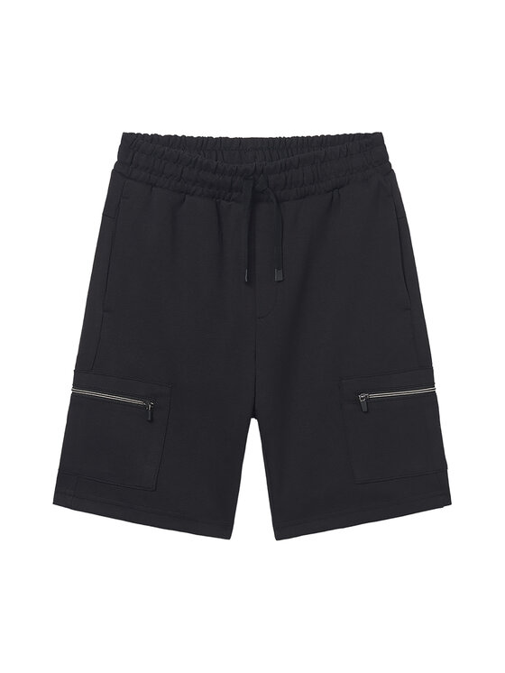 Mayoral Szorty sportowe 6219 Czarny Regular Fit