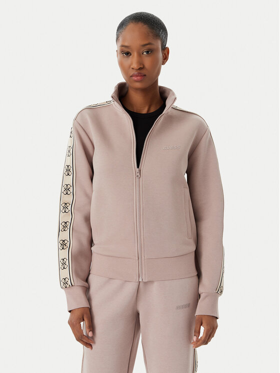 Guess Bluza Britney V2YQ16 KB3P2 Różowy Regular Fit