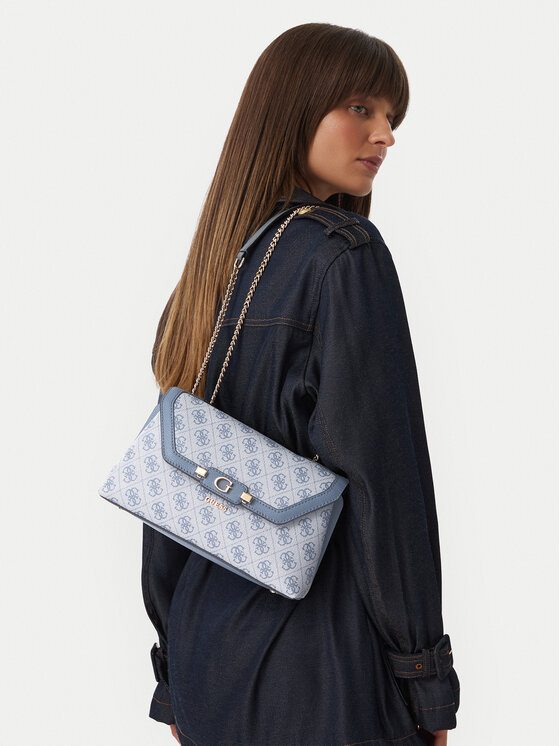 Guess Torebka Lindsey HWSG97 49210 Niebieski