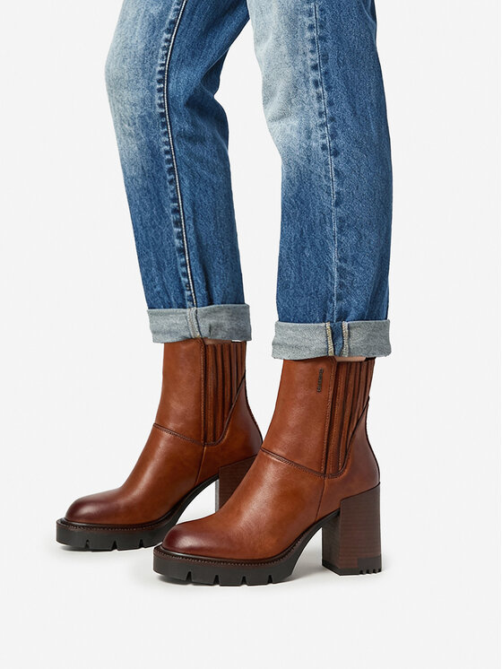 G-Star Raw Botki CEO-WI34-CLEVELAND-02 Brązowy