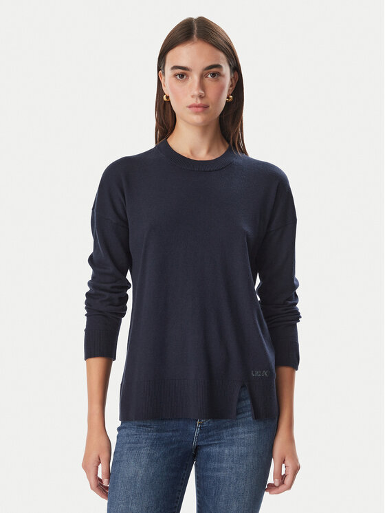 Liu Jo Sweter WF6418 MA16R Czarny Regular Fit