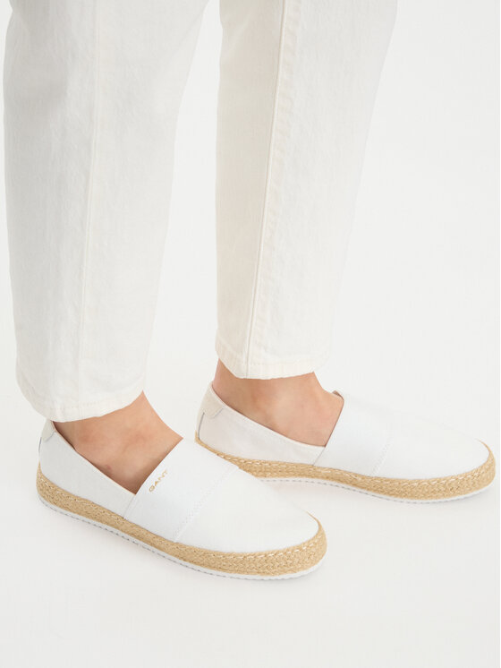 Gant Espadryle 32568323 Biały