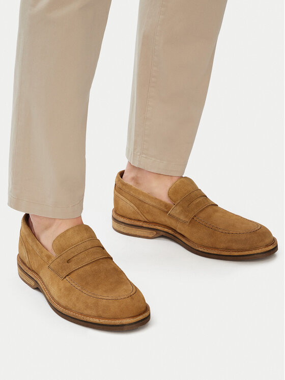 Clarks Półbuty Aldwin Step 26186450 Brązowy