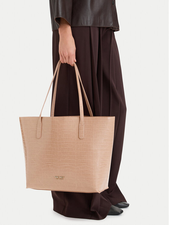 Nine West Torebka CEO-GENTLE GLAM-LDA9920 Beżowy